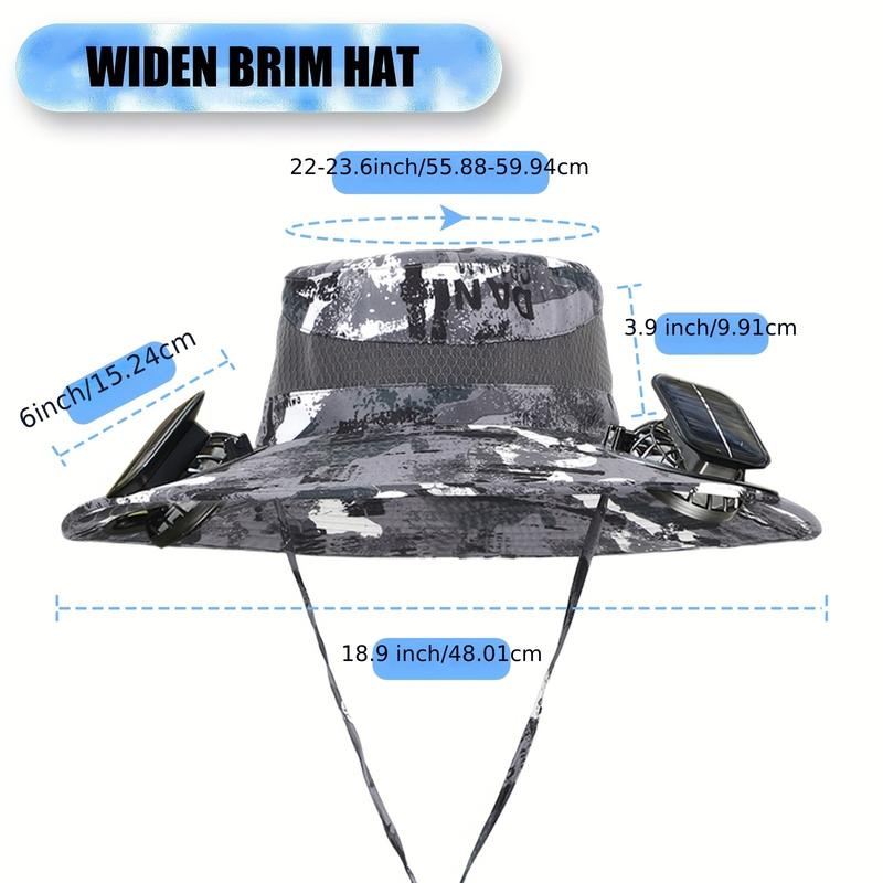 Solar Breeze Hat™ – Sun Protection with Dual Fans