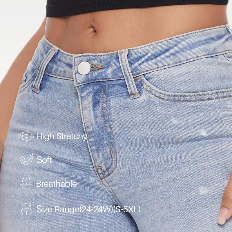 ErgoFit Wide Leg Jeans – Shape & Comfort