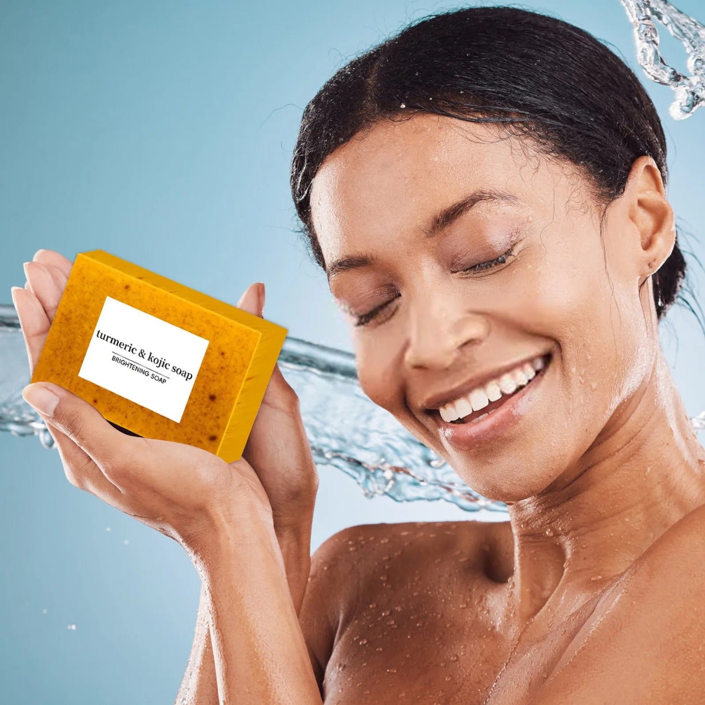 GlowBar™ Turmeric & Kojic Brightening Soap (3-Pack)
