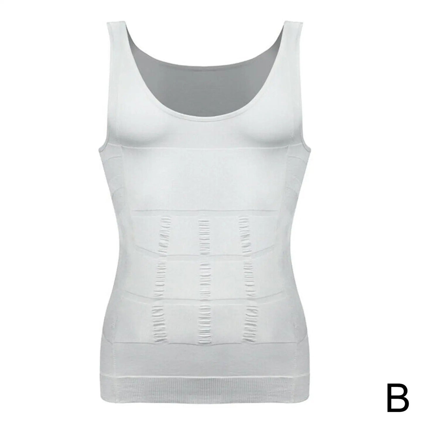 3-Pack Men's Compression Shaping Vests – Slim & Support Instantly