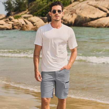 Men's Quick-Dry Cargo Shorts – 5 Pockets Outdoor & Work