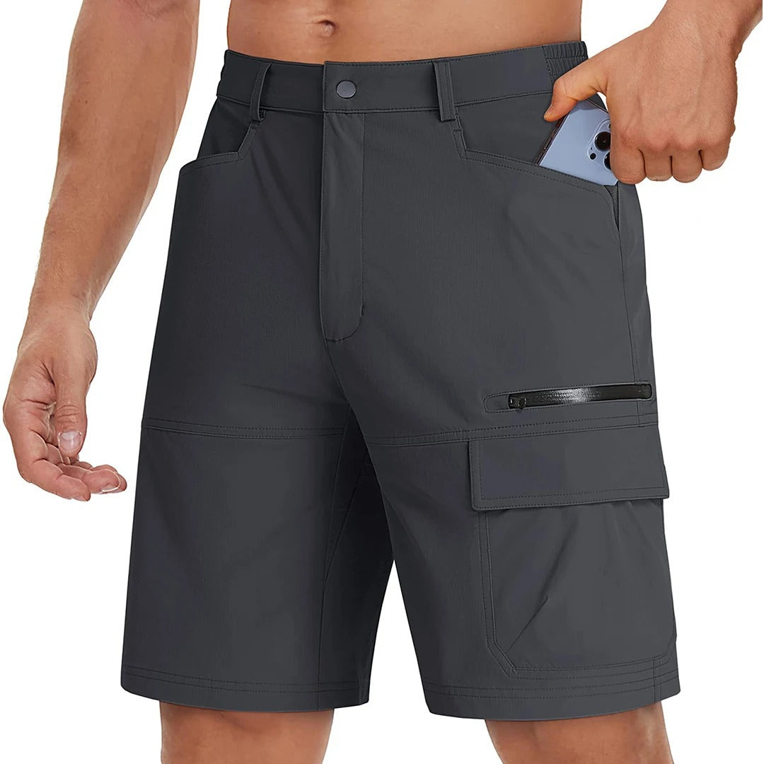 Men's Quick-Dry Cargo Shorts – 5 Pockets Outdoor & Work