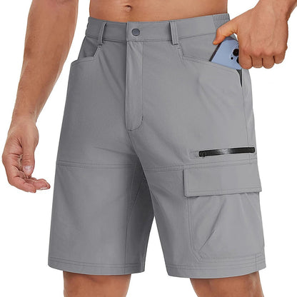 Men's Quick-Dry Cargo Shorts – 5 Pockets Outdoor & Work
