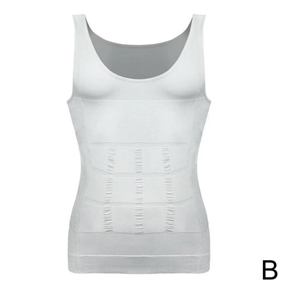 3-Pack Men's Compression Shaping Vests – Slim & Support Instantly